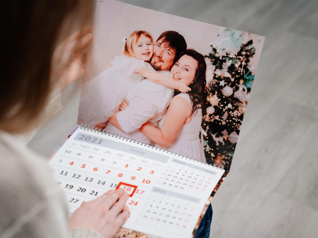 Creare calendari con foto