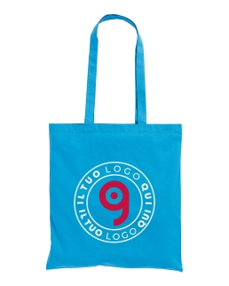 Shopper personalizzate in cotone colorato da 120 grammi