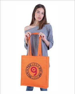 Borsa shopper con soffietto Menfi