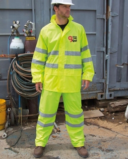 Tuta impermeabile Hi-Vis