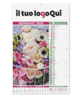 Calendario mensile Fiori