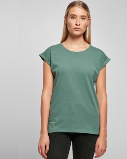 T-shirt donna manica corta Extended shoulder