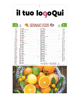 Calendario Frutta e Ortaggi mensile 12 fogli