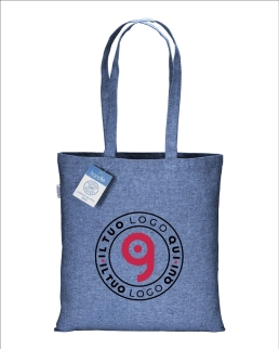 Shopper carbon neutral in cotone riciclato