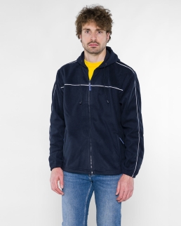 Pile Finlandia full zip con cappuccio