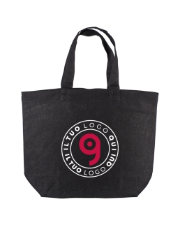 Shopper bag tessuto cotone personalizzate con soffietto